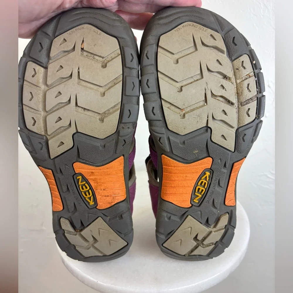 KEEN Girls Waterproof Sandal Shoe Purple Kid Children Outdoor Hiking Camping‎ 4